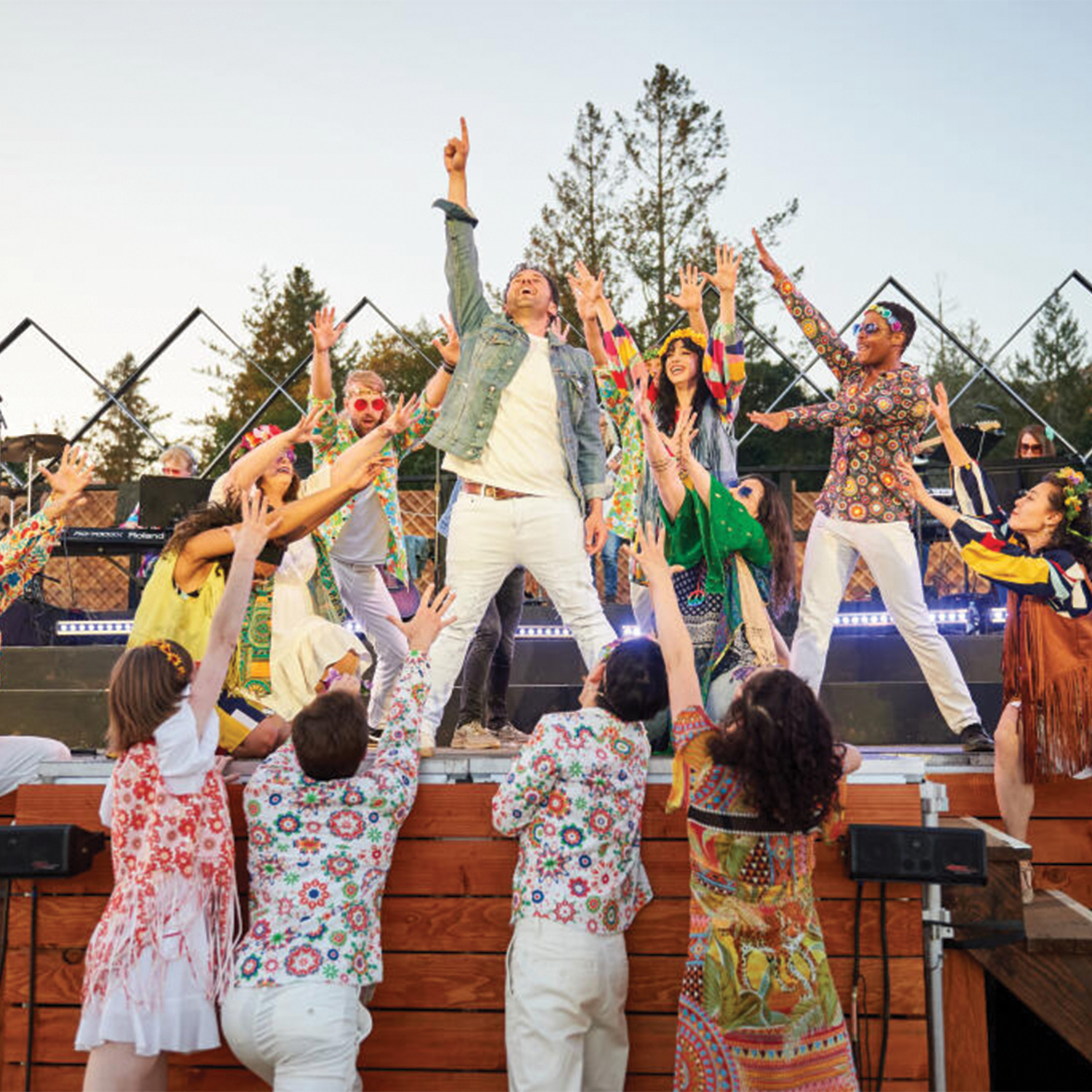 Transcendence Broadway Under the Stars performance